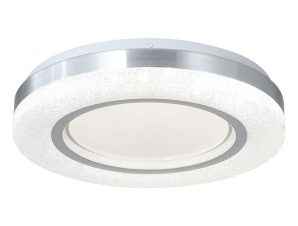 Φωτιστικό Οροφής 42016-Α 50x7cm Dim Led 5400Lm 72W 3000K/4000K/6000K Silver-White Inlight