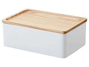Κουτί Αποθήκευσης YMZK5167 12,5×18,5x7cm White Yamazaki