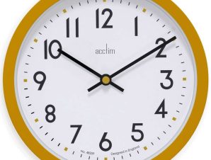 Ρολόι Τοίχου Elstow ACCTIM22841 20×4,2cm Mustard Acctim
