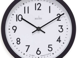 Ρολόι Τοίχου Elstow ACCTIM22843 20×4,2cm Black Acctim