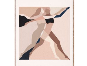 Πόστερ Two Dancers 16051 30×40 Beige Paper Collective