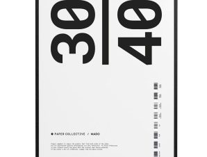 Κορνίζα Επιτοίχια 90036 30×40 Black Paper Collective