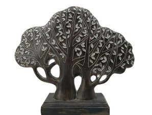 Διακοσμητικό Επιτραπέζιο Δέντρο Foret 3 022737 33,5x9xH27,5cm Brown-Beige