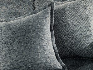 Διακοσμητική Μαξιλαροθήκη 50X50 Guy Laroche Matis Anthracite (50×50)