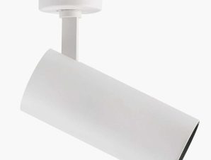 Φωτιστικό Οροφής-Σποτ Fost 012092711C Φ7×16,5cm Dim Led 2456lm 28W 2700K White Faro Barcelona