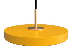 Φωτιστικό Οροφής Asteria Micro 2408 15×5,7cm Led 370lm 12W 3000K Yellow-Brass Umage