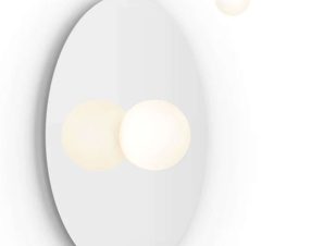 Φωτιστικό Τοίχου – Οροφής Bola Disc 32/8 10629 20,2×81,2cm Dim Led 1710lm 20W White Pablo Designs