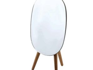 Καθρέπτης Επιτραπέζιος Με Πόδια Alesia 06235.003 13,8×13,8x15cm Brown