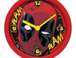 Ρολόι Επιτραπέζιο – Ξυπνητήρι Παιδικό Deadpool – Blam Blam P85893 Multi Pyramid