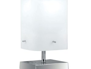 Επιτραπέζιο Φωτιστικό I-Square/L E27 29x12x12cm White Luce Ambiente Design