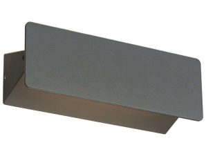 Φωτιστικό Τοίχου – Απλίκα Melfa LG1201G 19×6,5×6,3cm Led 210lm 7W 3000K Dark Grey Aca