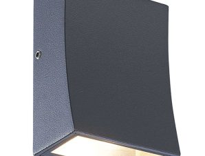 Φωτιστικό Τοίχου – Απλίκα Fer LG1041G 6,5×3,8×8,8cm Led 110lm 3W 3000K Dark Grey Aca