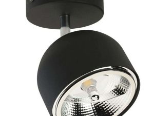 Φωτιστικό Οροφής – Σποτ Altea 6517 1xGU10 AR111 12W 15x17cm Black TK Lighting
