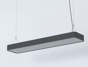 Φωτιστικό Οροφής-Ράγα Soft 7532 93,5x20x6/150cm LED 16W Graphite Nowodvorski