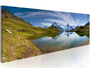 Πίνακας – Mountain lake 120×40