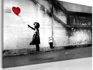 Πίνακας – hope (Banksy) 60×40