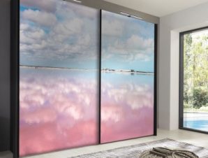 Συννεφιαμσένος ουρανός, Φύση, Αυτοκόλλητα ντουλάπας, 100 x 67 εκ.
