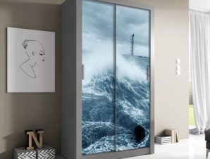 Storm, Φύση, Αυτοκόλλητα ντουλάπας, 100 x 152 εκ.