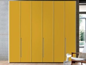 Buttercup, Μονόχρωμα, Αυτοκόλλητα ντουλάπας, 40 x 123 εκ.
