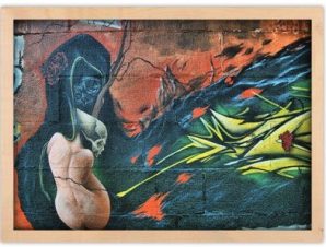 Μεταφυσικό graffiti, Street art, Πίνακες σε καμβά, 30 x 20 εκ.