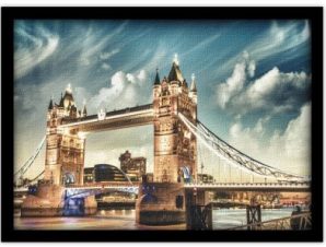 Γέφυρα του Λονδίνου, Πόλεις – Ταξίδια, Πίνακες σε καμβά, 30 x 20 εκ.