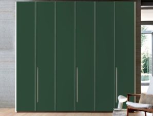 Dark-Green, Μονόχρωμα, Αυτοκόλλητα ντουλάπας, 40 x 123 εκ.