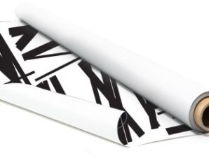 Black abstract lines, Μοτίβα, Αυτοκόλλητα έπιπλων, 50 x 50 εκ.
