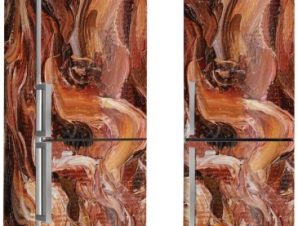 Rustic, Ζωγραφική, Αυτοκόλλητα ψυγείου, 50 x 85 εκ.