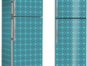 Μπλε μοτίβο, Μοτίβα, Αυτοκόλλητα ψυγείου, 50 x 85 εκ.