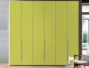 Yellow-Green, Μονόχρωμα, Αυτοκόλλητα ντουλάπας, 40 x 123 εκ.
