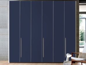 Highway-Blue, Μονόχρωμα, Αυτοκόλλητα ντουλάπας, 40 x 123 εκ.