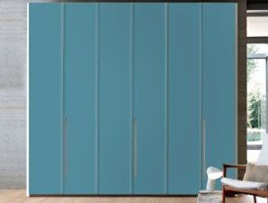 Light-Blue, Μονόχρωμα, Αυτοκόλλητα ντουλάπας, 40 x 123 εκ.