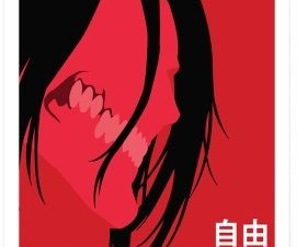 Freedom – Attack on Titan, Anime, Πόστερ, 20 x 30 εκ.