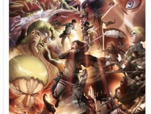 Attack on Titan Characters, Anime, Πόστερ, 20 x 20 εκ.