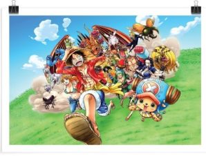The Strawhats Running – One Piece, Anime, Πόστερ, 30 x 20 εκ.