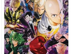 One Punch Man Characters, Anime, Πόστερ, 20 x 20 εκ.