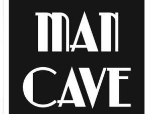 Man cave, Φράσεις, Πόστερ, 20 x 20 εκ.