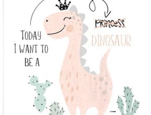 Σήμερα θέλω να γίνω δεινόσαυρος!, Παιδικά, Πόστερ, 20 x 20 εκ.
