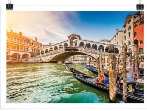 Γέφυρα του Ριάλτο, Βενετία, Πόλεις – Ταξίδια, Πόστερ, 30 x 20 εκ.