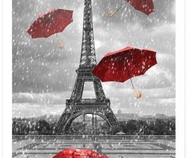 Βροχερό Παρίσι, Πόλεις – Ταξίδια, Πόστερ, 20 x 30 εκ.