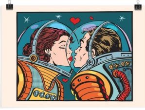 Ερωτευμένοι αστροναύτες, Κόμικς, Πόστερ, 30 x 20 εκ.