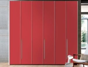 Red, Μονόχρωμα, Αυτοκόλλητα ψυγείου, 50 x 85 εκ.