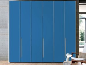 Sky-Blue, Μονόχρωμα, Αυτοκόλλητα ντουλάπας, 40 x 123 εκ.