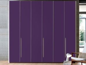 Violet, Μονόχρωμα, Αυτοκόλλητα ψυγείου, 50 x 85 εκ.