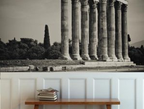 Αρχαιοελληνικοί κίωνες, Ελλάδα, Ταπετσαρίες Τοίχου, 100 x 100 εκ.