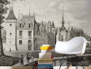 Κάστρο Meillant, Γαλλία, Ζωγραφική, Ταπετσαρίες Τοίχου, 100 x 100 εκ.