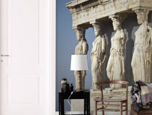 Καρυατιδες, Ελλάδα, Ταπετσαρίες Τοίχου, 100 x 100 εκ.