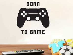 Αυτοκόλλητα Τοίχου Ango Born To Game 59011