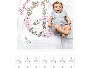 Σεντόνι Φωτογράφισης Μωρού + Κάρτες Lulujo All You Need Is Love LJ593
