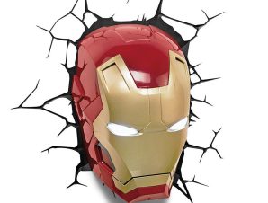Διακοσμητικό Φωτιστικό Led The Source 3DL Marvel Iron Man 49465